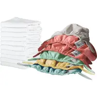 Close Couches réutilisables avec inserts pour nouveau-nés, 2-5 kg, 6 pcs. (6 pcs)