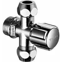 Schell Robinet d?angle COMFORT 1/2" avec deux embouts 3/8" chrome