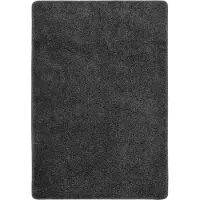 vidaXL Tapis shaggy antidérapant Gris 160x230 cm