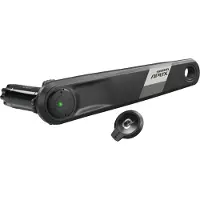 Sram Apex D1 Dub Wide Left Crank With Power Meter Noir 170 mm