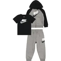 Nike Ensemble de Jogging - Gilet/Pantalon de Jogging/T-Shirt - C - - 24 mois - Ensemble de Jogging