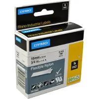 Dymo 18489 (S0718120) - (19 mm) - Noir sur blanc - Ruban