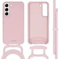 IMoshion Coque de couleur avec cordon amovible Samsung Galaxy S22 - Rose