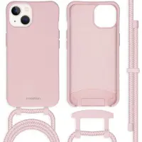 IMoshion Coque de couleur avec cordon amovible Apple iPhone 13 - Rose