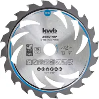 Kwb 584554 Lame de scie circulaire carbure 160 x 20 x pour machines sans fil mm dents 20