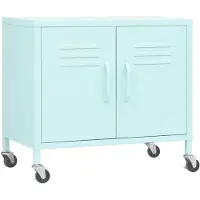 vidaXL Armoire de rangement Menthe 60x35x56 cm Acier