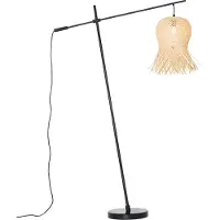 QAZQA Lampadaire d'extérieur oriental en bambou IP44 - Carlos