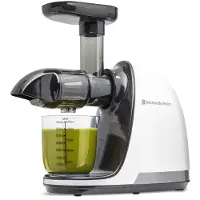 Kitchenbrothers Slowjuicer - Presse-agrumes - 700ml - Blanc