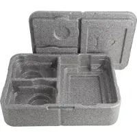 Thermo Future Box Boîte isotherme | Gris | 40x29x13,8 cm