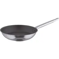 HorecaTraders Poêle lyonnaise | antiadhésif | aluminium | Ø32cm | Gaz, électrique, céramique