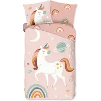 Bonjour les enfants Muller Textiles 30982.70.08, Comprend le couvre-lit, Taie d'oreiller incluse