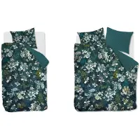 Kardol Housse de Couette Kardol Furore Bleu Satin-240 x 220 cm | Lits-Jumeaux
