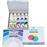 Talens Extra Fine Mixing Set Ensemble de peintures à la gouache 5x20 ml