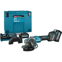 Makita Meuleuse d'angle sans fil XGT 40 V max - 125 mm - 3.000 - 8.500 tr/min - X-LOCK