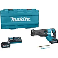 Makita Scie sabre 32 mm 40V max XGT JR002GM201 2 x 4,0Ah + chargeur en coffret