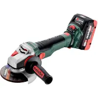 Metabo WVB 18 LTX BL 15-125 Quick Meuleuse d'angle sans fil 18 V 125 mm ( 601731660 ) Brushless + 2x batterie 5,5 Ah + chargeur + metaBOX