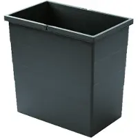 Hailo Seau intérieur 28 litres 1132979 gris foncé 385 x 242 x 380 mm