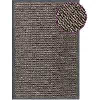 vidaXL Paillasson touffeté 80x120 cm Marron foncé