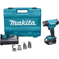 Makita Décapeur sans fil 18V Li-Ion (1x5.0 Ah) en coffret - DHG181RT