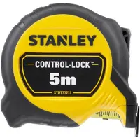 Stanley Mètre ruban 5mx25mm double marquage - STHT37231-0 - MAGNÉTIQUE CONTROL-LOCK