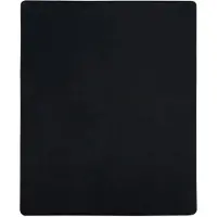 vidaXL Drap-housse Jersey Noir 180x200 cm Coton