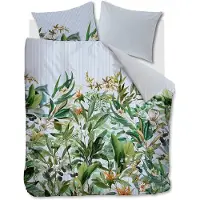 Kardol Housse de Couette Kardol Cadence Bleu Vert Satin-140 x 200 / 220 cm | 1-personne