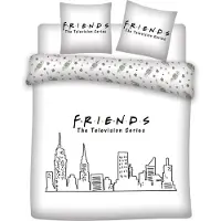 Aymax Friends Housse de couette microfibre Lit 135cm