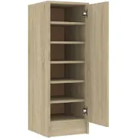 vidaXL Armoire à chaussures Chêne Sonoma 32x35x92 cm Bois d’ingénierie