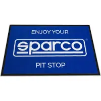 Sparco Enjoy Your Pit Stop Carpet Bleu