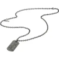 Police S14aie01c Necklace Argenté Homme
