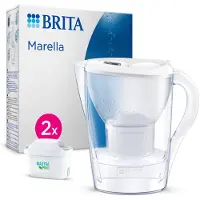 Brita Jarra Filtrante Marella Blanca 2 Filtros Maxtra Pro 2,4l 1051130 Brita