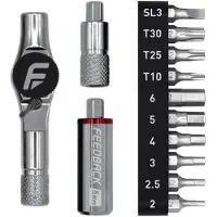 Feedback Sports Kit de Cliquet Reflex Fixed Torque avec 10 Embouts