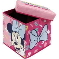 Disney Tabouret/contenant Disney 30x30x30 Cm Minnie