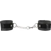 Vegan Fetish Vegan - menottes poignet chaîne courte (noir)