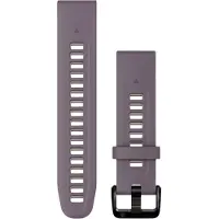 Garmin Quickfit 20 Mm Silicone Strap Gris,Argenté