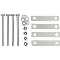 Alutec Kit de fixation pour boîte à timon