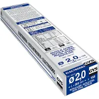 GYS électrode Acier Rutile 2.0mm Soudage Acier Doux Facile -