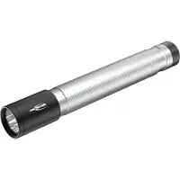 Ansmann Lampe de poche LED DAILY USE 150B - Gris - Aluminium - Piles - 20m - Torche - 200 min