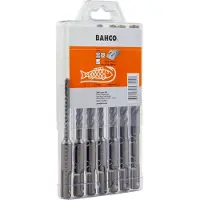 Bahco Sds+4c Reinforced Concrete Drill Bit Set 7 Units Clair
