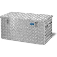 Alutec Caisse en tôle striée R250 1000 x 500 x 500 mm