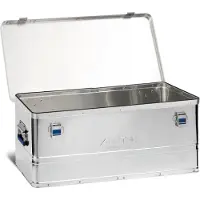 Alutec BASIC 80 10080 Transport box Aluminium (L x W x H) 775 x 385 x 325 mm
