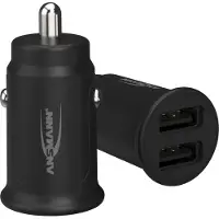 Ansmann In-Car Charger CC212 2xUSB 2400mA 1000-0030