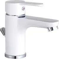 Eisl Mitigeur de lavabo DIZIANI blanc-chrome