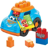 Mega Voiture, Bloks, 4 blocs, multicolore, 12 mois et plus