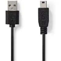 Nedis Ccgt60300Bk10 Cable Usb 2.0 A Male - Mini 5-Pin Male 1.0 M Black