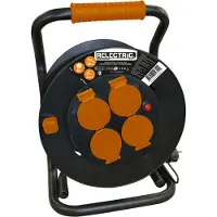 Relectric RELEC492206 PRO Kabeltrommel 50 mtr IP44 3 x 1,5 mm (50 m, 1.50 mm²² mm)