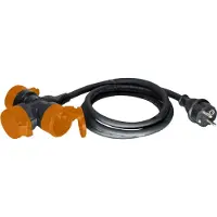 Relectric Câble d'extension PRO 5 mtr 3 voies 3x1,5 mm