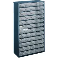 Raaco Armoire en métal 60 tiroirs avec 10 séparateurs