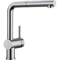 BLANCO LINUS-S, acier inoxydable massif, brossé