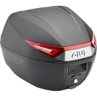 Givi C30 Topcase 30 Litres RÉFLECTEURS ROUGES 30L